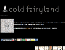 Tablet Screenshot of coldfairyland.com